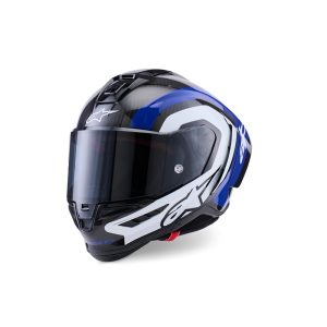 Supertech R10 Helmet Arius Black/White/Blue Gloss