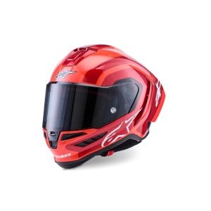 Supertech R10 Helmet Arius Black/White/Double Red Gloss