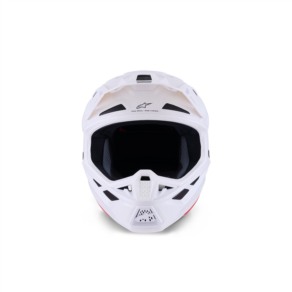 S-M7 Helmet Solid Gloss White