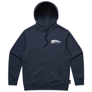 Navy Skull Hoodie XXL