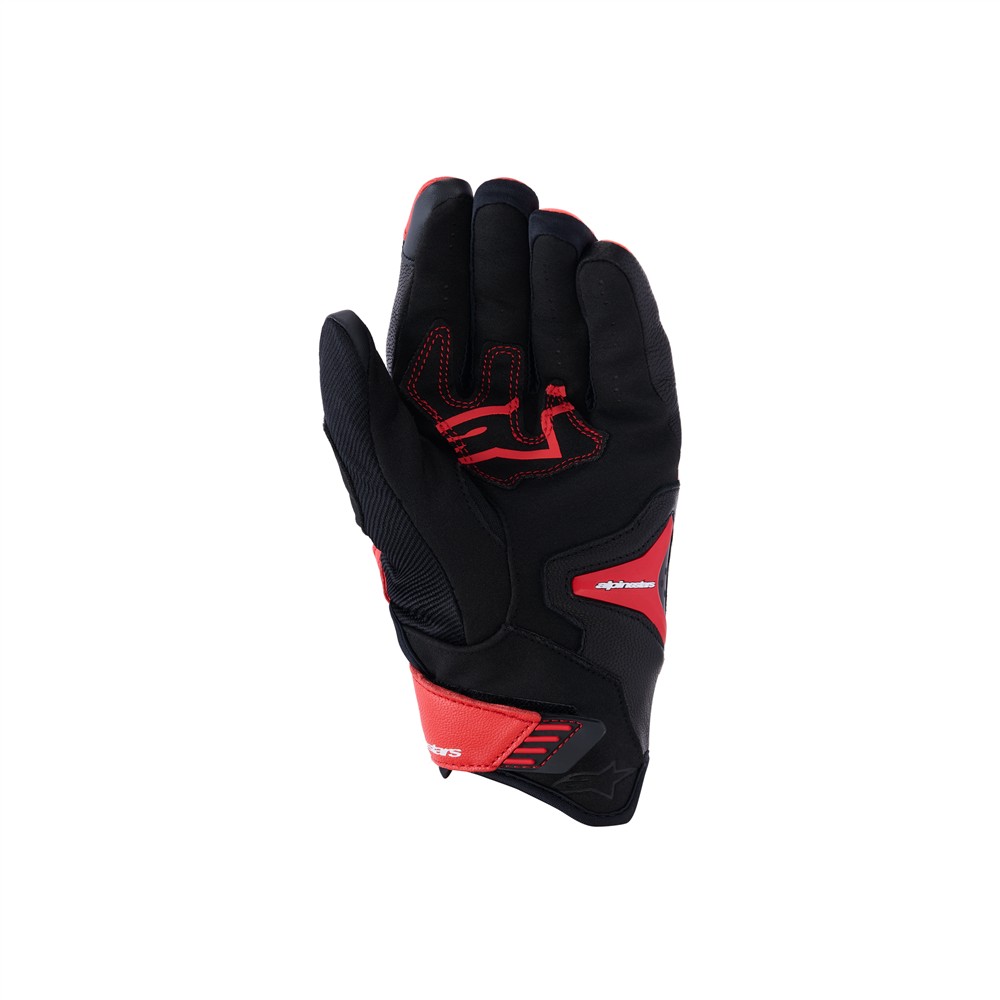 SP-R Pro Gloves Bright Red/Red Fluoro/Black