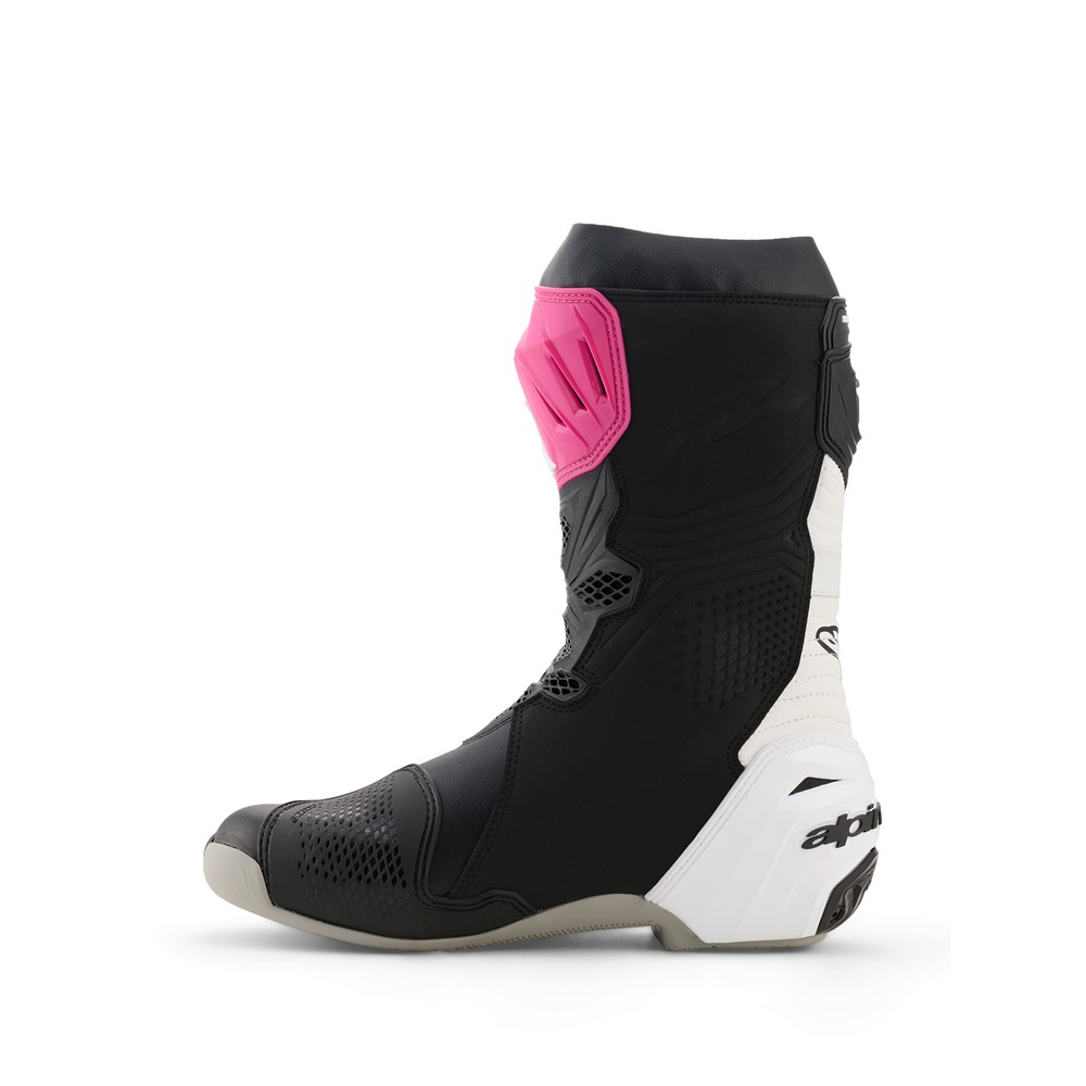 Supertech R Boots Black/Magenta/White/Yellow Fluoro