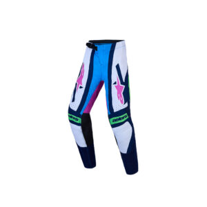 Youth Supertech Maven Pants White/Blithe Blue/Green Fluoro