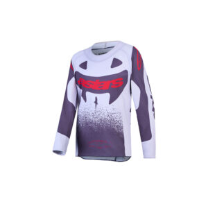 Youth Supertech Swan Jersey Light Lilac/Dark Gray/Red Fluoro