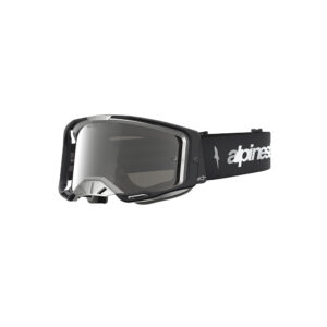 Vision 8 Amber Goggle Black/Silver - Mirror Silver Lens