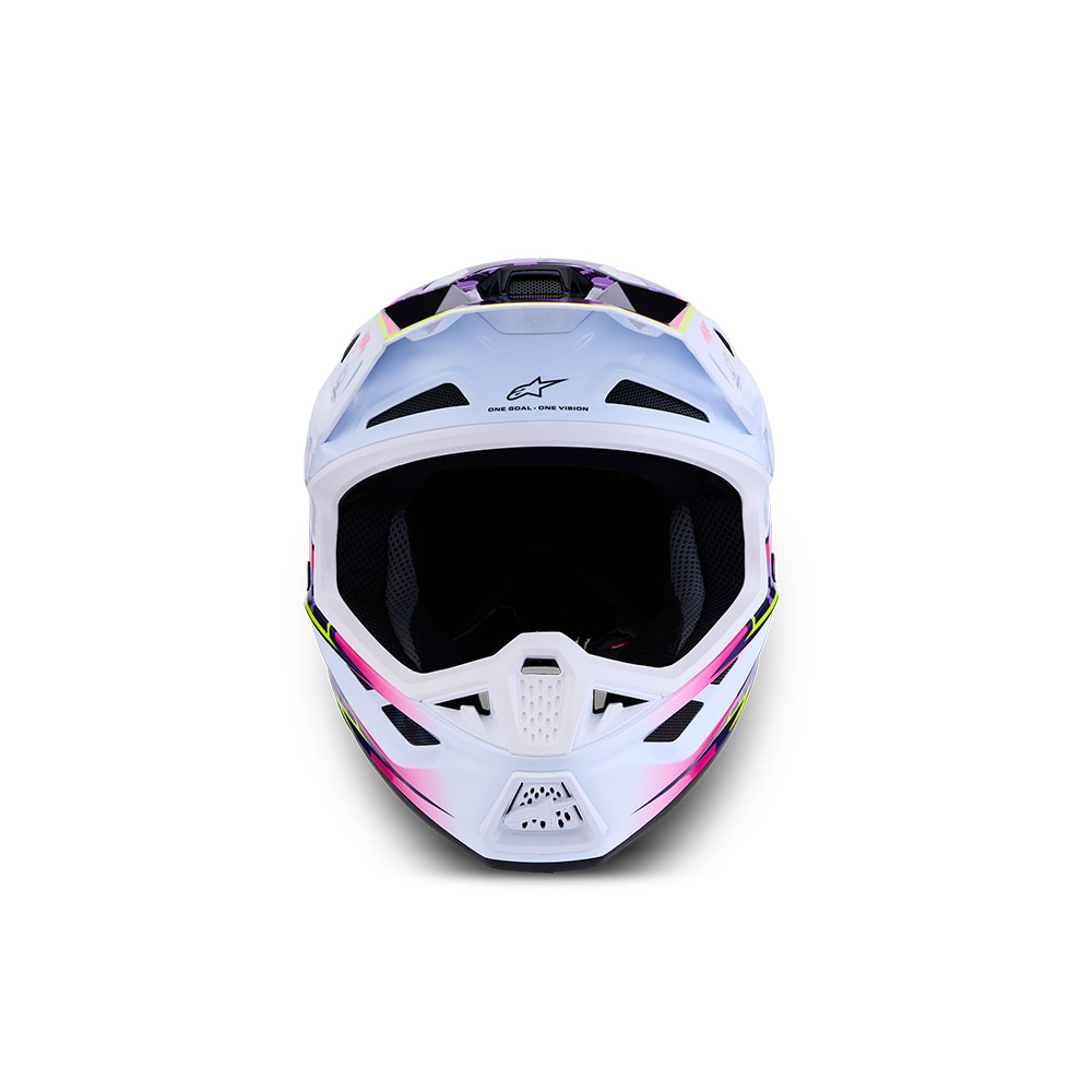 S-M7 Blaster Helmet Purple/Pink/White Gloss