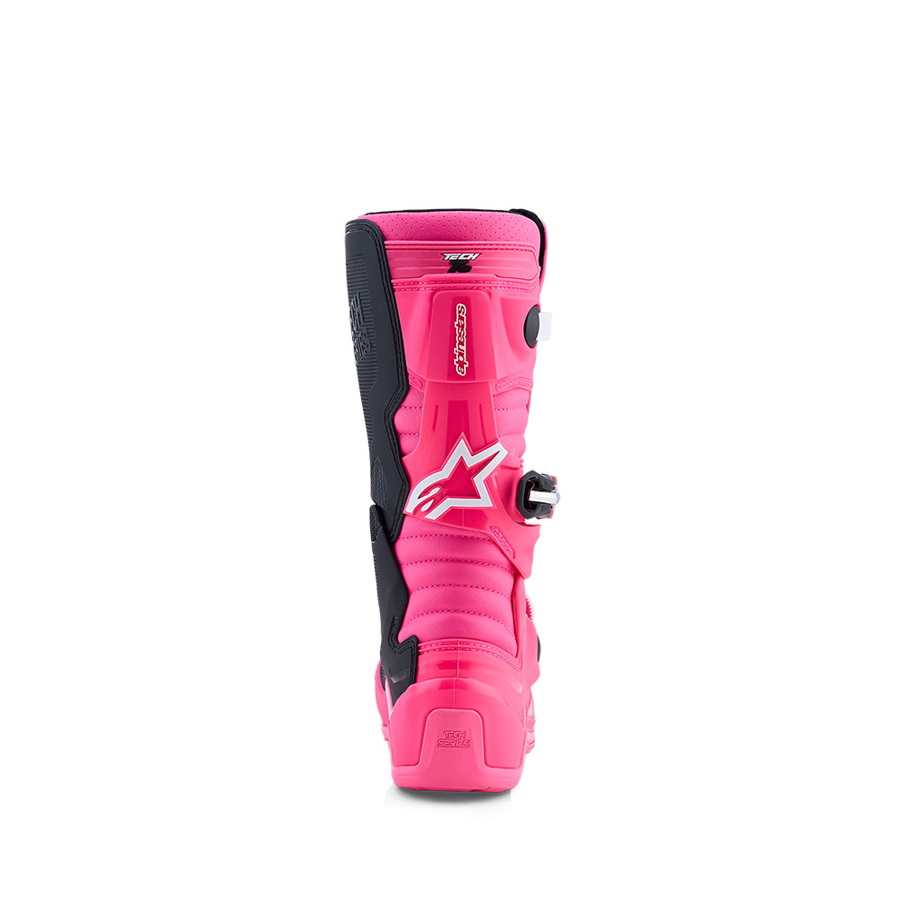 Tech-7S MX Boots Pink Fluoro/Black/White