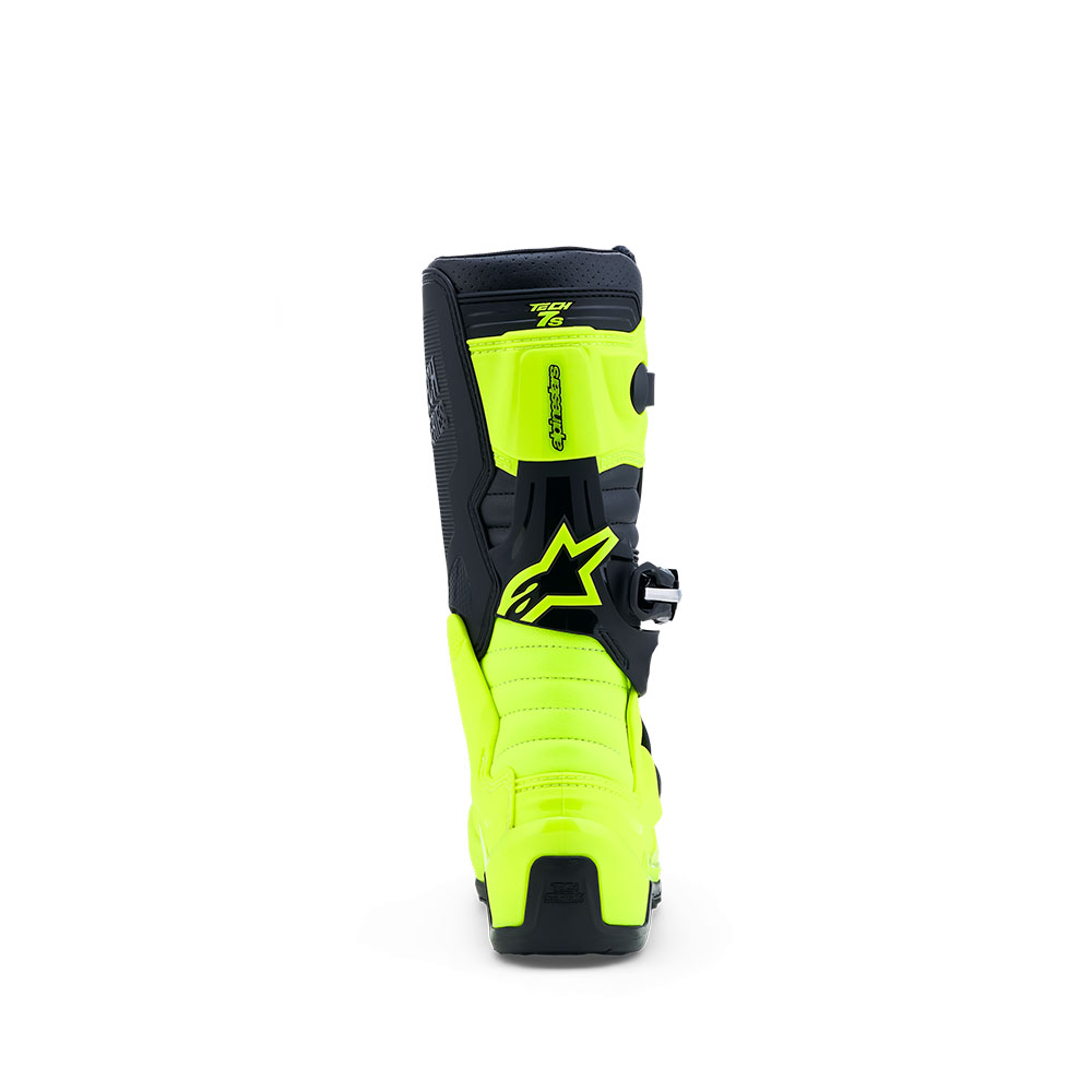 Tech-7S MX Boots Yellow Fluoro/Black