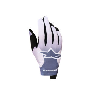 Radar Gloves Ash Gray/Light Lilac/White/Black