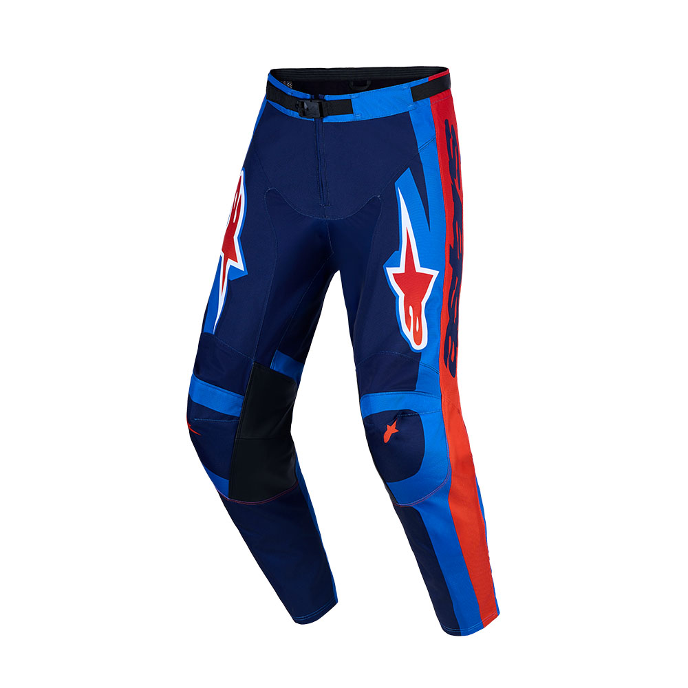 Racer Hunt Pants Strong Blue/Deep Blue/Fire Red