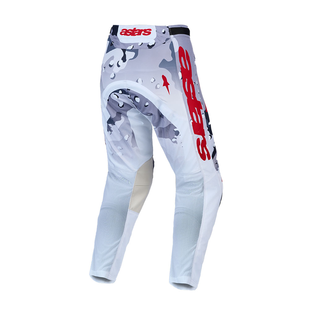 Racer Air Lone Pants Gray Camo/White/Fire Red