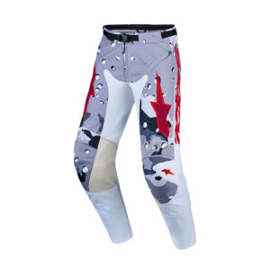 Racer Air Lone Pants Gray Camo/White/Fire Red