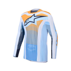 Techstar Maven Jersey Dust Blue/Tangerine/Black
