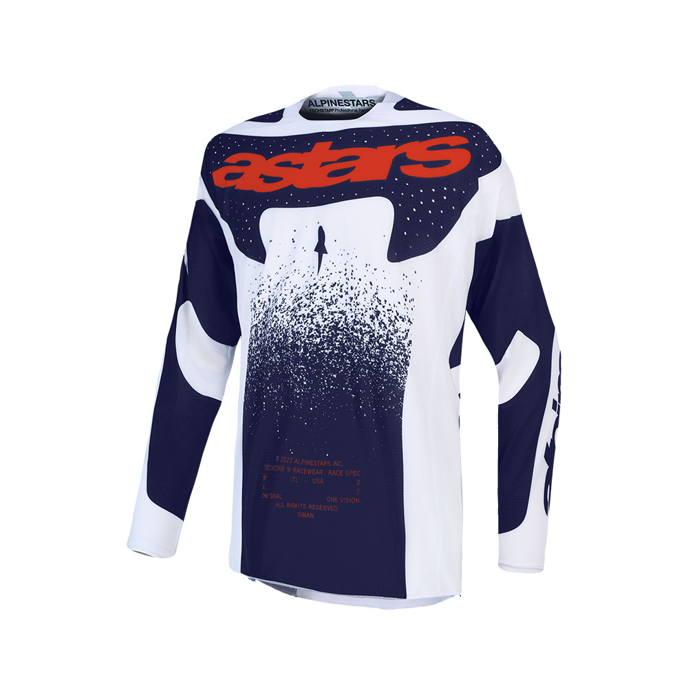 Techstar Swan Jersey Light Lilac/Dark Gray/Red Fluoro