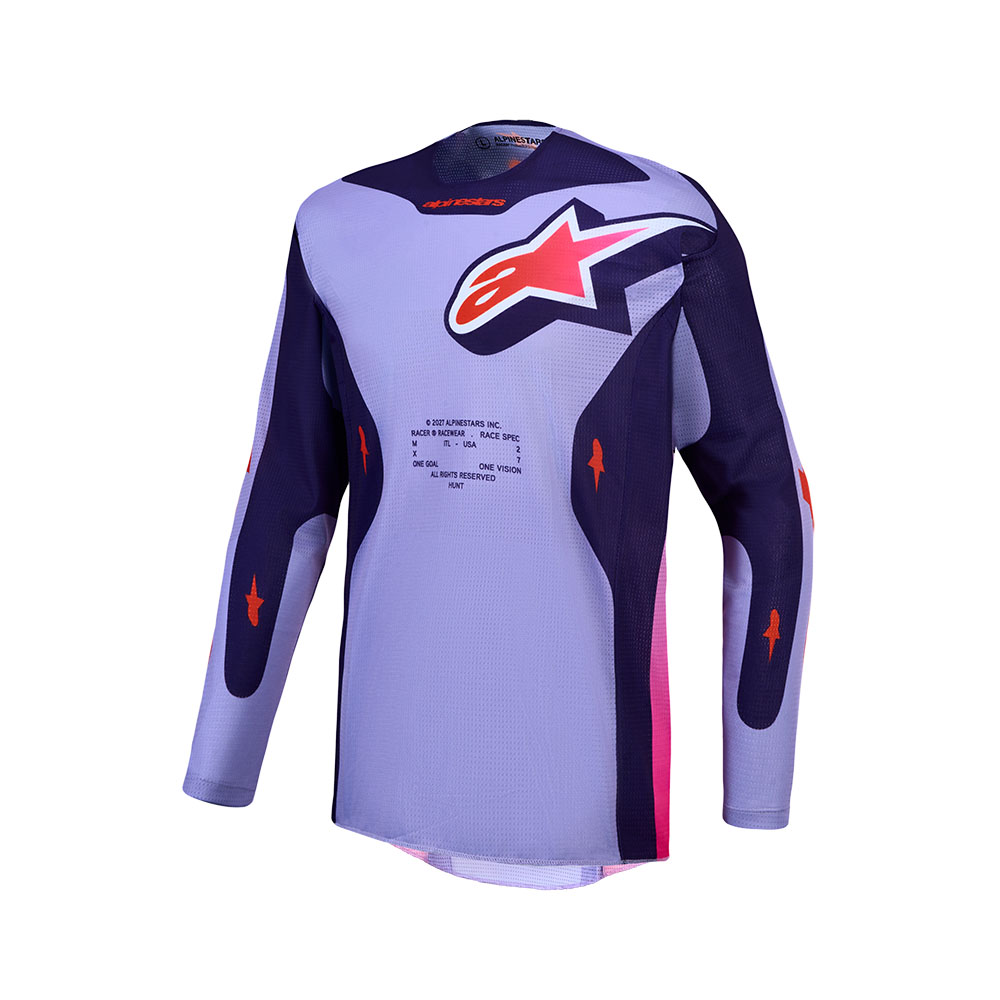 Racer Air Hunt Jersey Light Violet/Deep Purple/Pink Fluoro