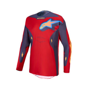 Racer Hunt Jersey Fire Red/Graystone/Hot Coral