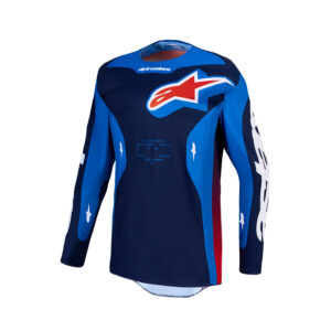 Racer Hunt Jersey Strong Blue/Deep Blue/Fire Red