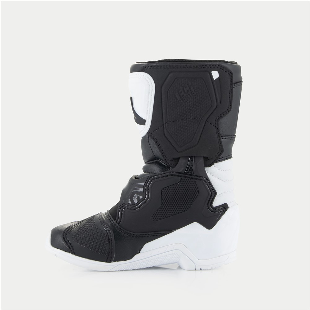 Tech-3S Kids MX Boots White/Black