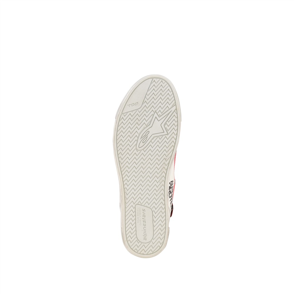 Stated Flair Shoes White/Bright Red 9/42