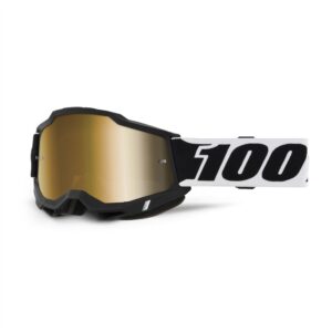 Accuri 2 Goggle Blck001 - True Gold Mirror Lens