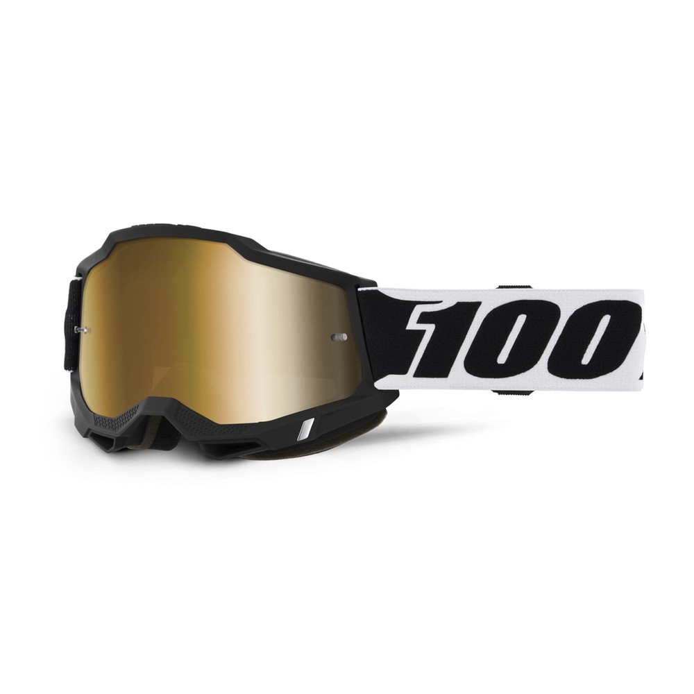 Accuri 2 Goggle Blck001 - True Gold Mirror Lens