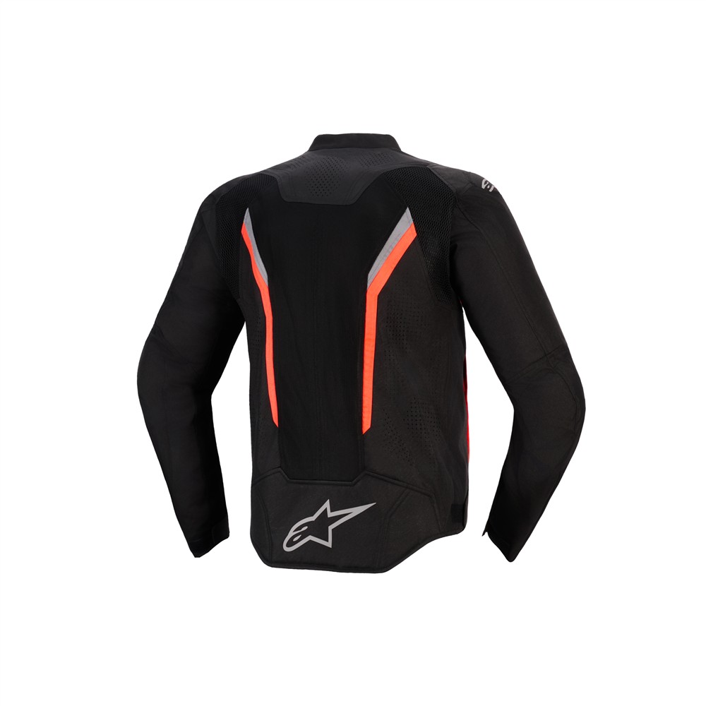 Alpinestars AST v3 Air Jacket Black/Dark Gray/Red Fluoro