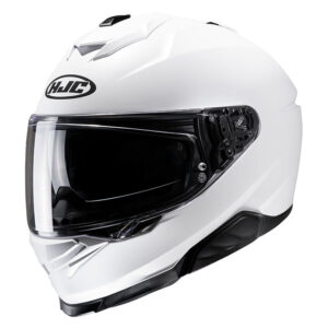 i71 Semi Flat Pearl White Helmet Road HJC