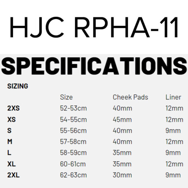RPHA 11 Titanium Semi Flat Helmet Road HJC