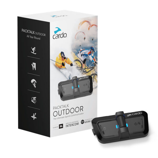 PACKTALK OUTDOOR Black Cardo