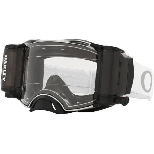 AirBrake MX Goggle TuffBlocks White w/Clr BRO RollOff Oakley