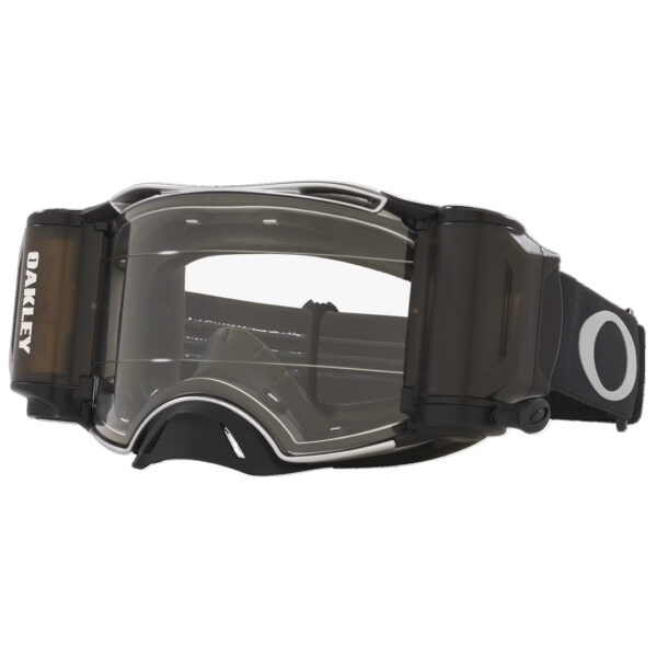AirBrake MX Goggle TuffBlocks White w/Clr BRO RollOff Oakley