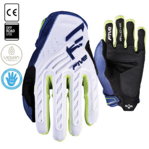 02/XS MXF3 EVO Kid Navy/White/Fluro Glove FIVE