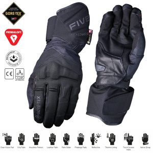 09/M WFX2 EVO GTX black gloves FIVE