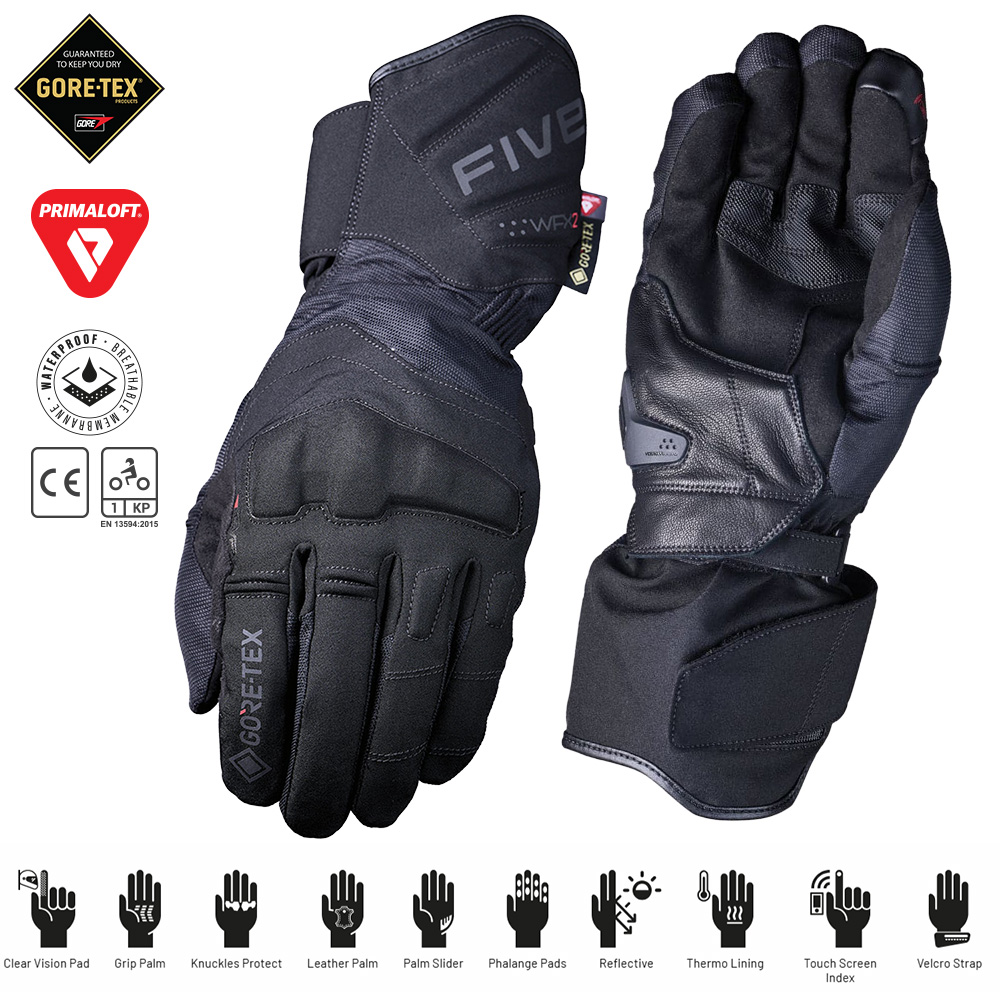 09/M WFX2 EVO GTX black gloves FIVE