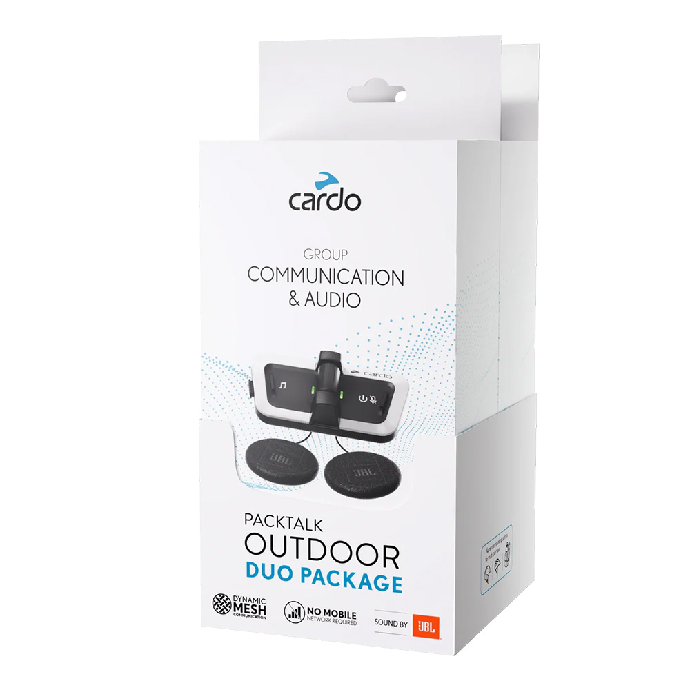 Packtalk Outdoor Duo - Black Cardo