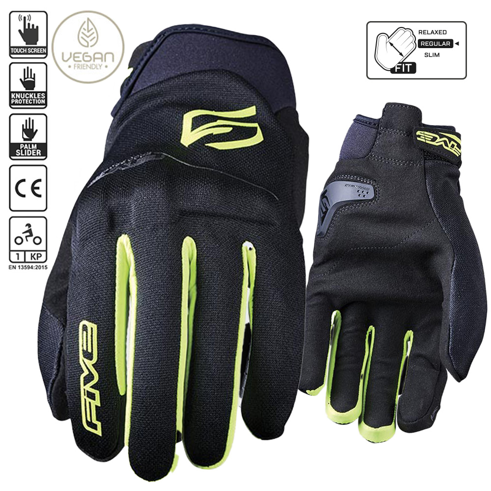 10/L Globe EVO Black/Fluro Gloves FIVE