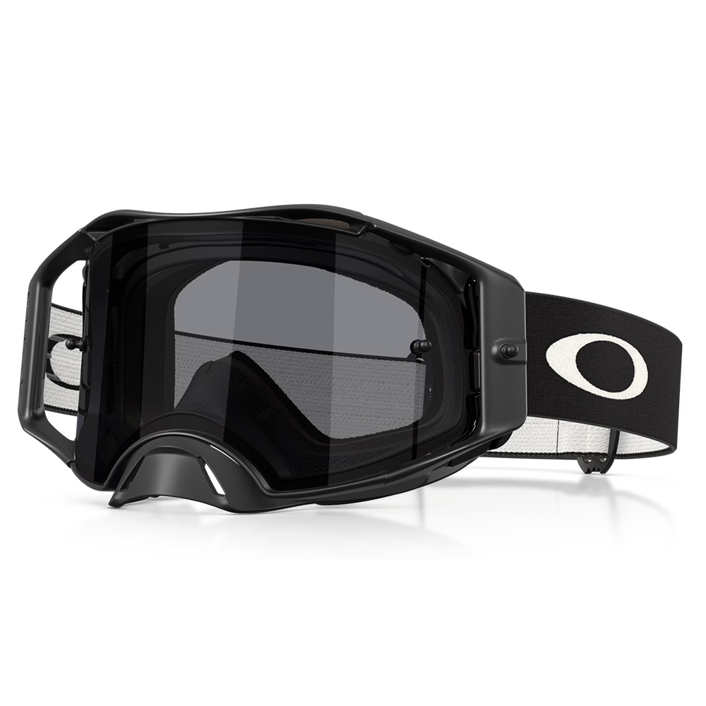 Airbrake Lite MX Goggle Matte Black w/ Dark Grey Lens Oakley