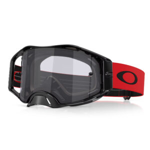 Airbrake Lite MX Goggle Moto Red w/ Light Grey Lens Oakley