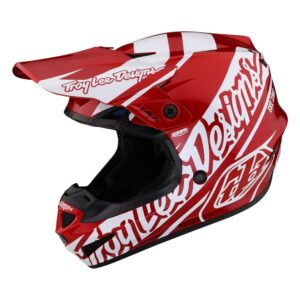 YOUTH GP HELMET SLICE RED / WHITE