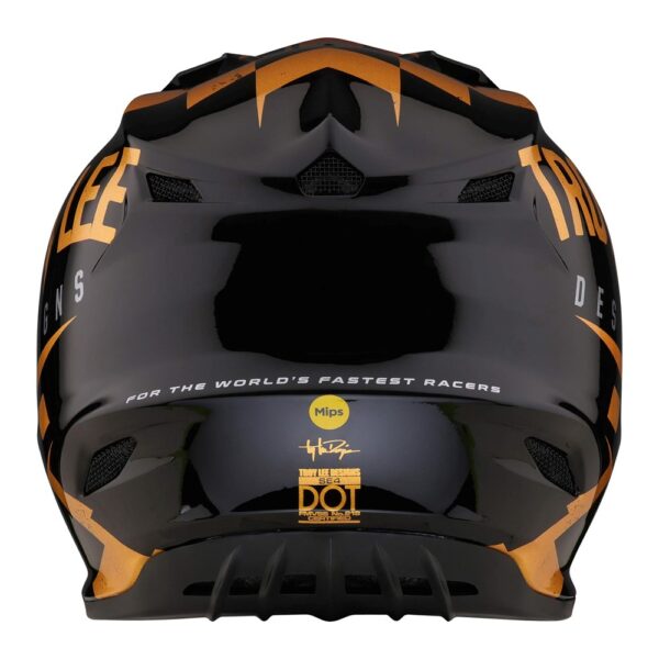 SE4 POLYACRYLITE HELMET RACE SHOP BLACK / GOLD