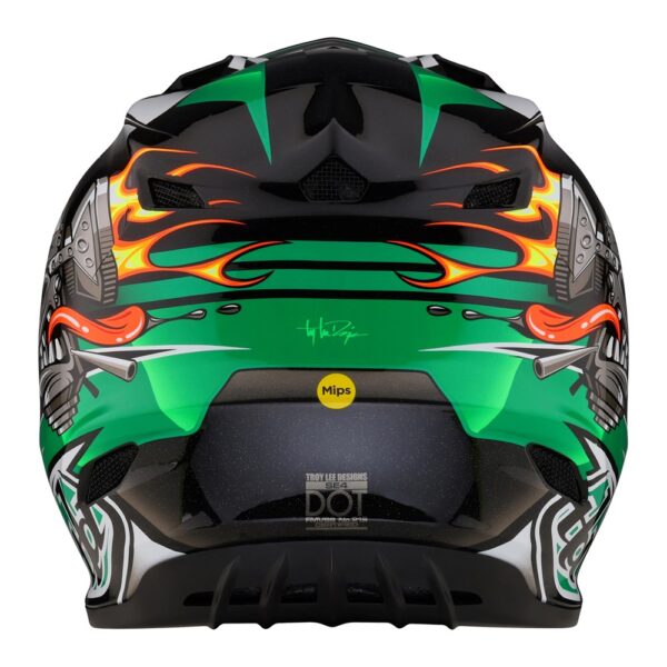 SE4 POLYACRYLITE HELMET W/MIPS CARB GREEN