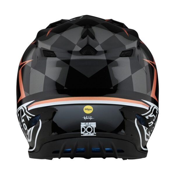 SE4 POLYACRYLITE HELMET WARPED BLACK / COPPER