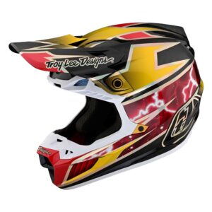 SE5 ECE CARBON HELMET LIGHTNING GOLD