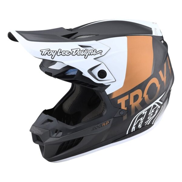 SE5 ECE CARBON HELMET QUALIFIER WHITE / BRONZE