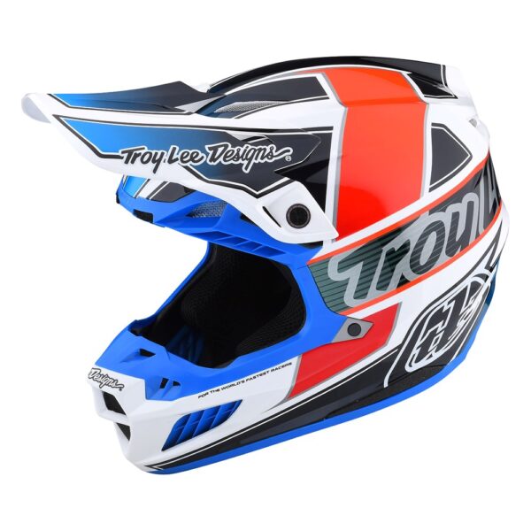 SE5 ECE COMPOSITE HELMET TEAM ORANGE / BLUE