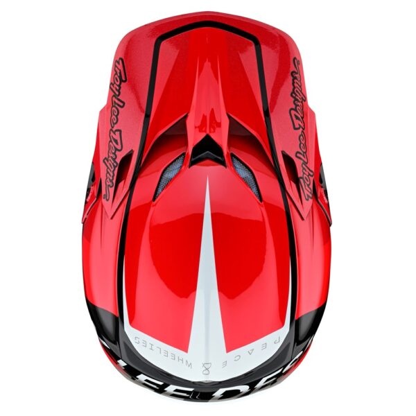 SE5 ECE COMPOSITE HELMET QUALIFIER RED / BLACK