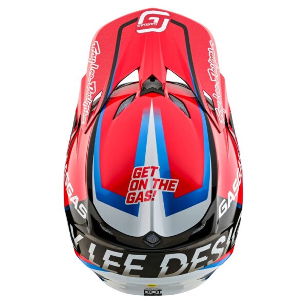 SE5 ECE COMPOSITE HELMET GASGAS FUMES RED / BLACK