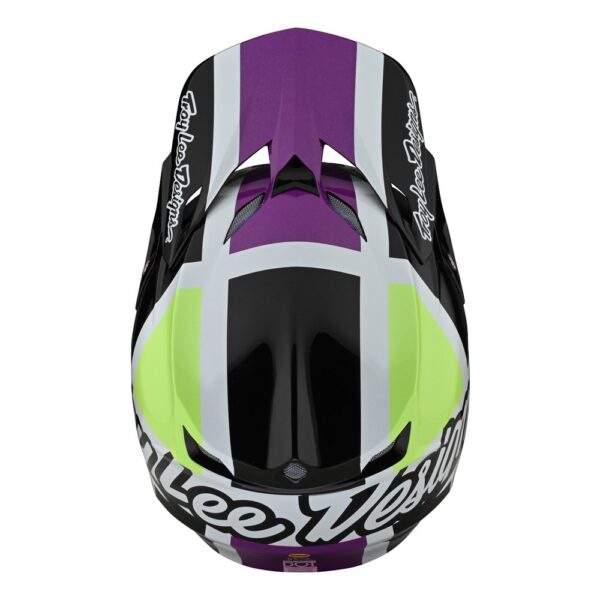 SE5 ECE COMPOSITE HELMET QUATTRO WHITE / GLO GREEN