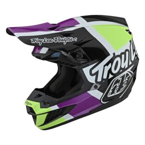 SE5 ECE COMPOSITE HELMET QUATTRO WHITE / GLO GREEN