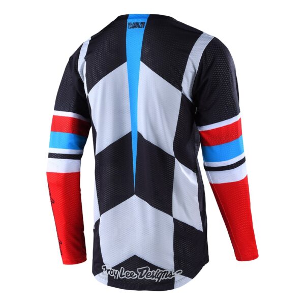 GP AIR JERSEY WARPED RED / BLACK